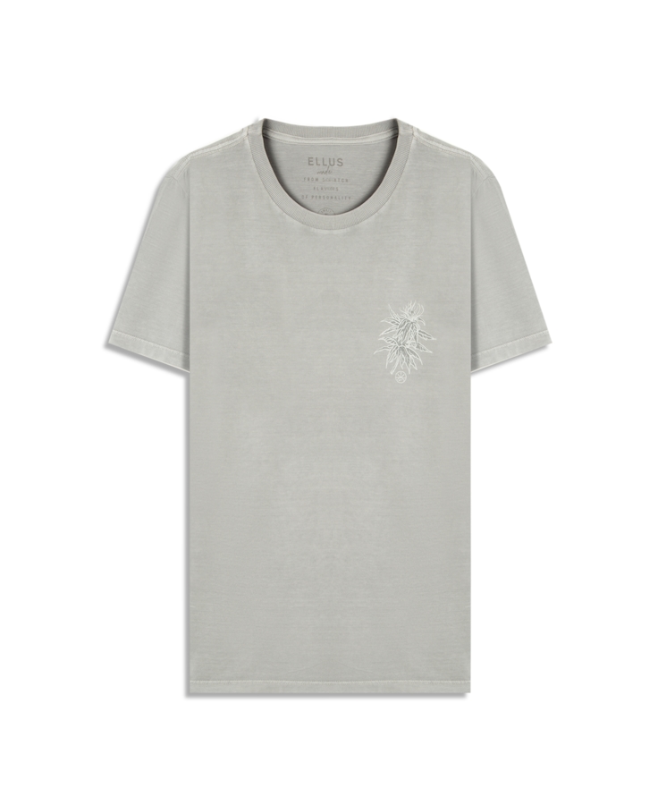 T-Shirt Washed Grow Wild Classic Azul Seco