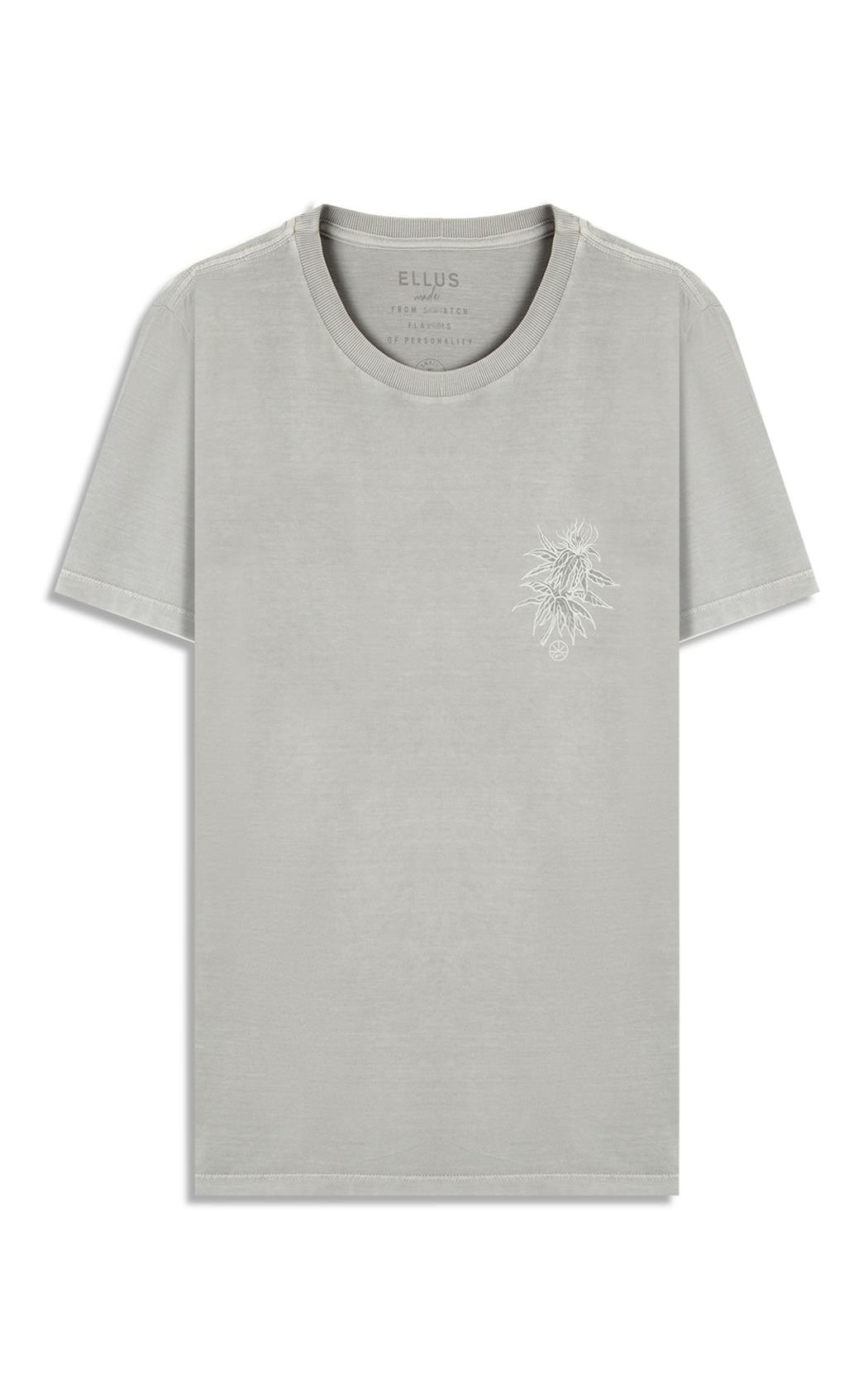 T-Shirt Washed Grow Wild Classic Azul Seco