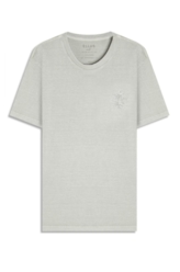 T-Shirt Washed Grow Wild Classic Gelo