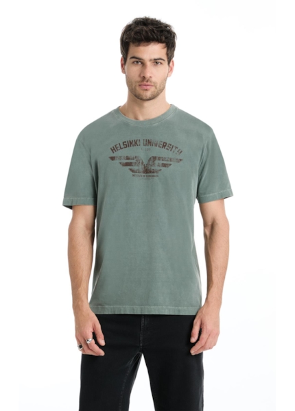 T-Shirt Washed Helsinki Floresta