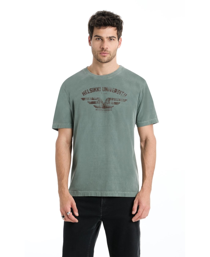 T-Shirt Washed Helsinki Floresta