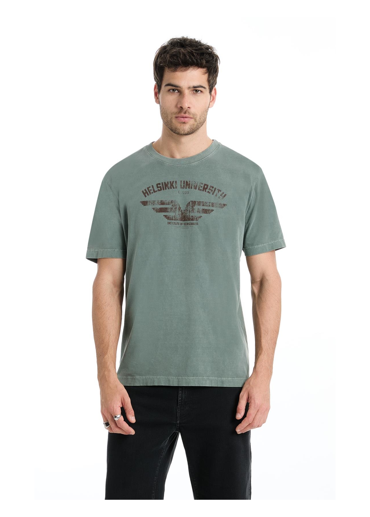 T-Shirt Washed Helsinki Floresta