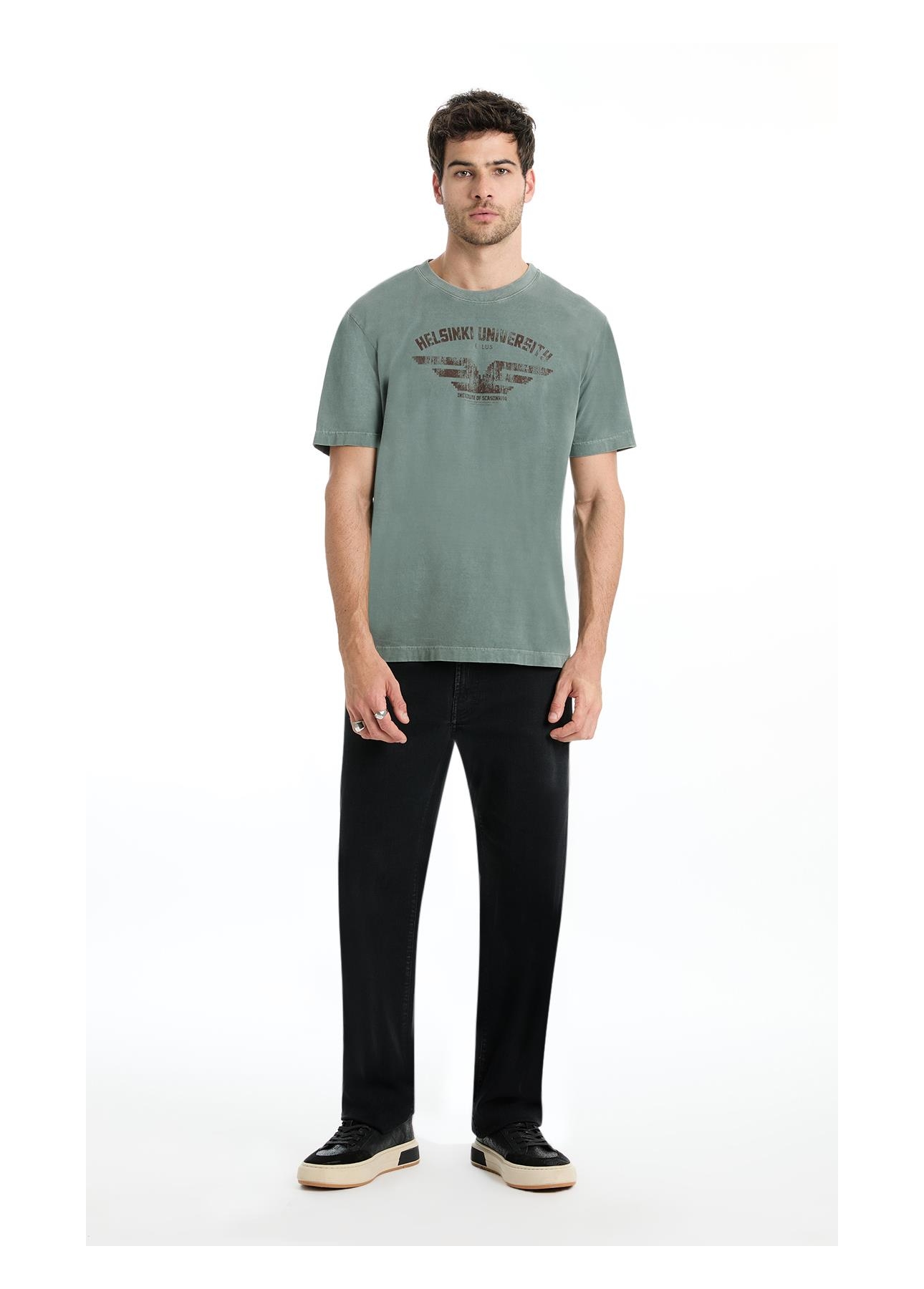 T-Shirt Washed Helsinki Floresta