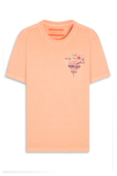 T-Shirt Washed Highways Salmao