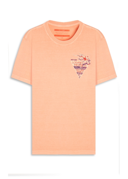 T-Shirt Washed Highways Salmao