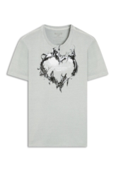 T-Shirt Washed Le Jeunes Prata