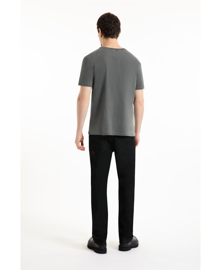 T-Shirt Washed Lynx Classic Preto
