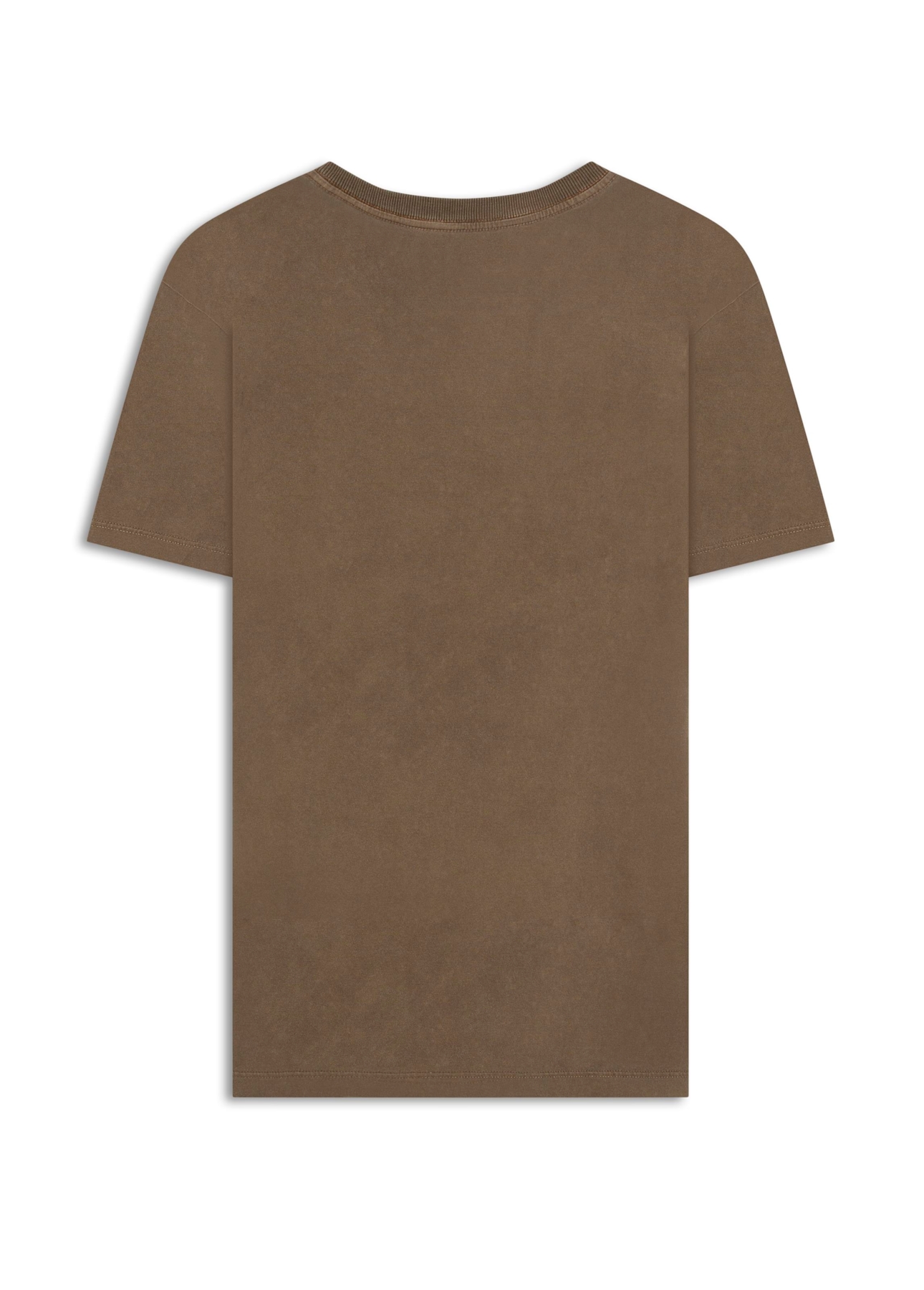 T-Shirt Washed Nordic Tour Marrom