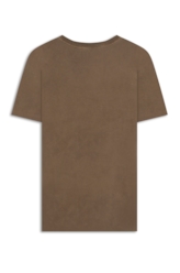 T-Shirt Washed Nordic Tour Marrom