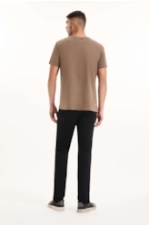 T-Shirt Washed Nordic Tour Marrom