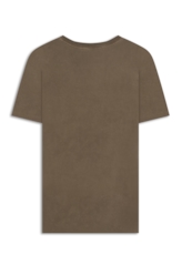 T-Shirt Washed Nordic Tour Marrom