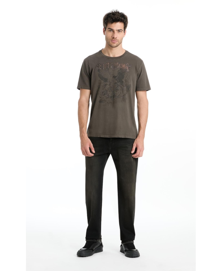 T-Shirt Washed Overcoming Castor