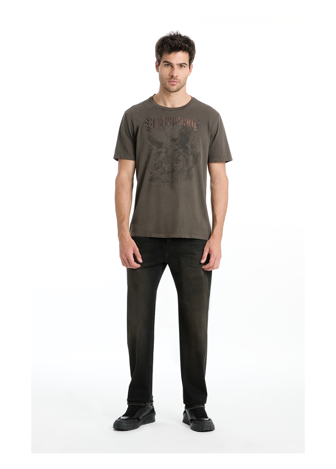 T-Shirt Washed Overcoming Castor