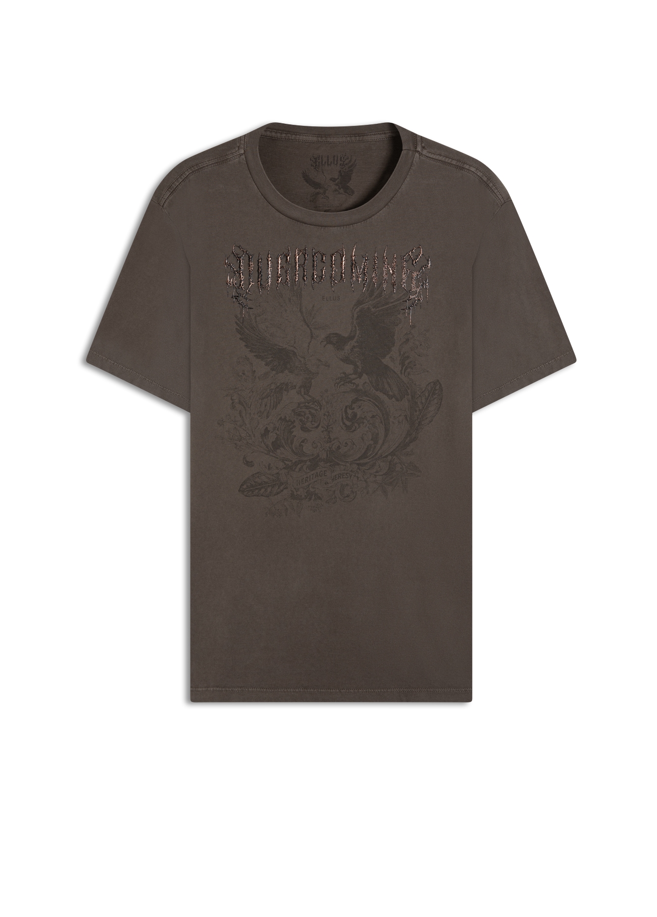 T-Shirt Washed Overcoming Castor