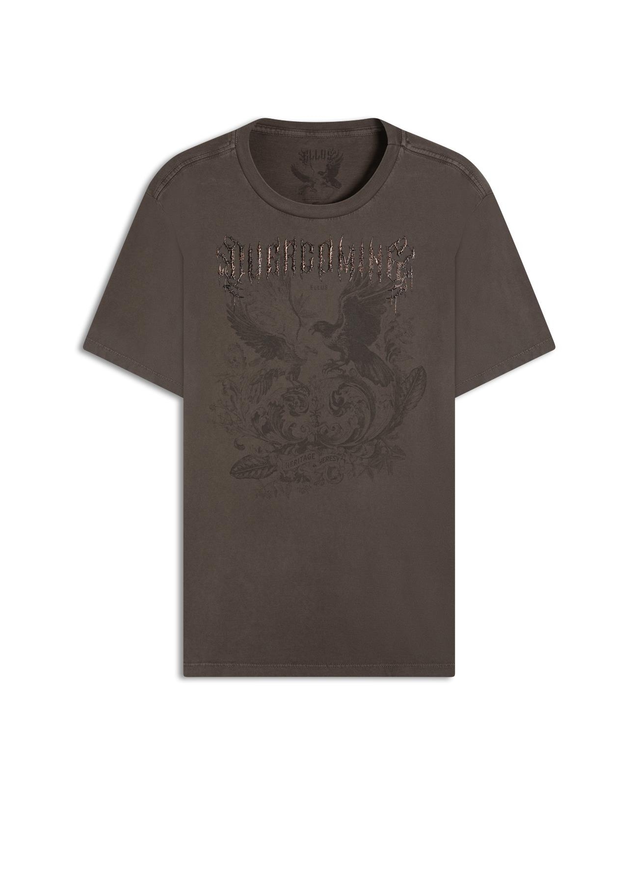 T-Shirt Washed Overcoming Castor
