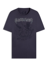 T-Shirt Washed Overcoming Purple Blue