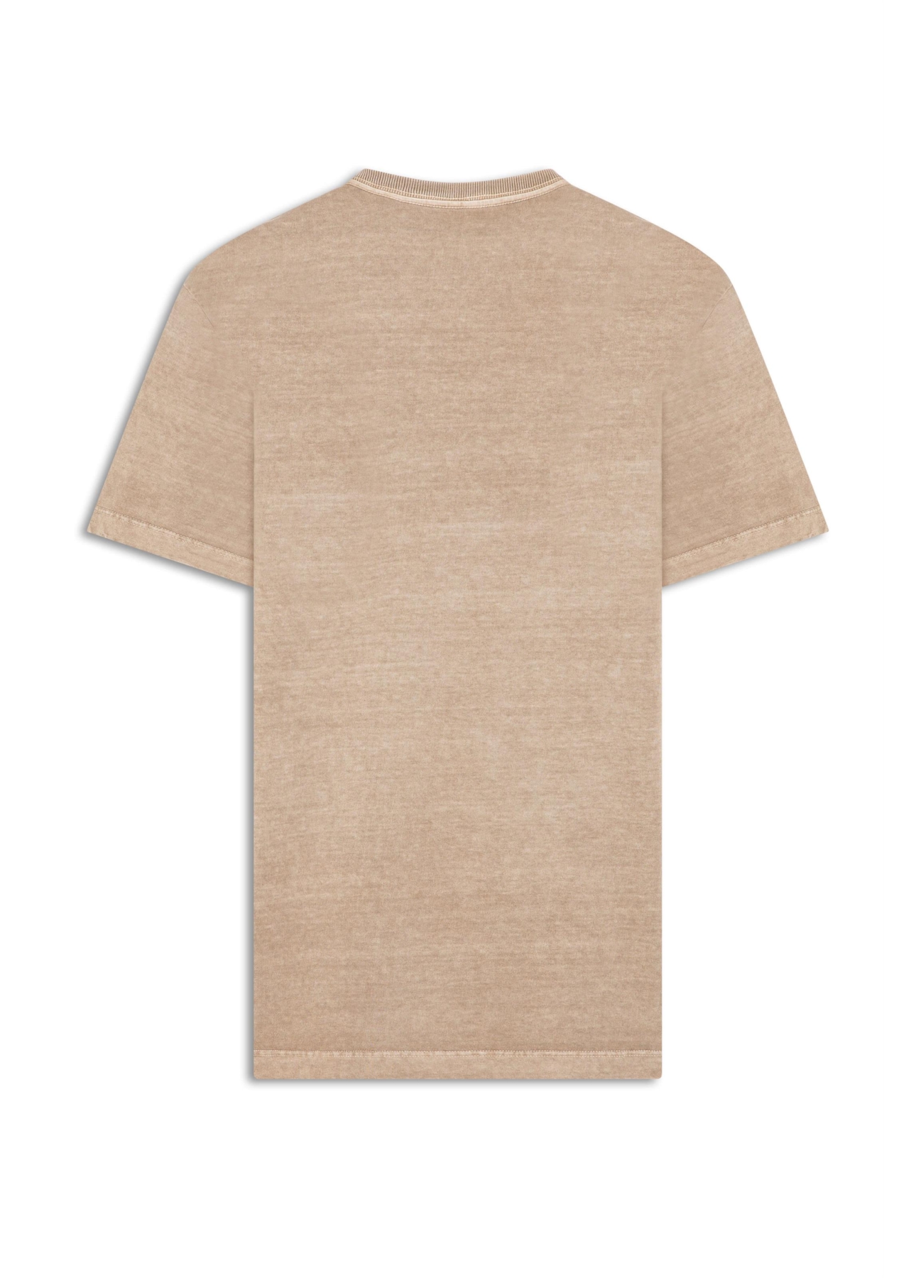 T-Shirt Washed Quality Capuccino