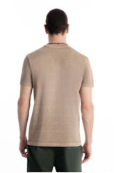 T-Shirt Washed Quality Capuccino