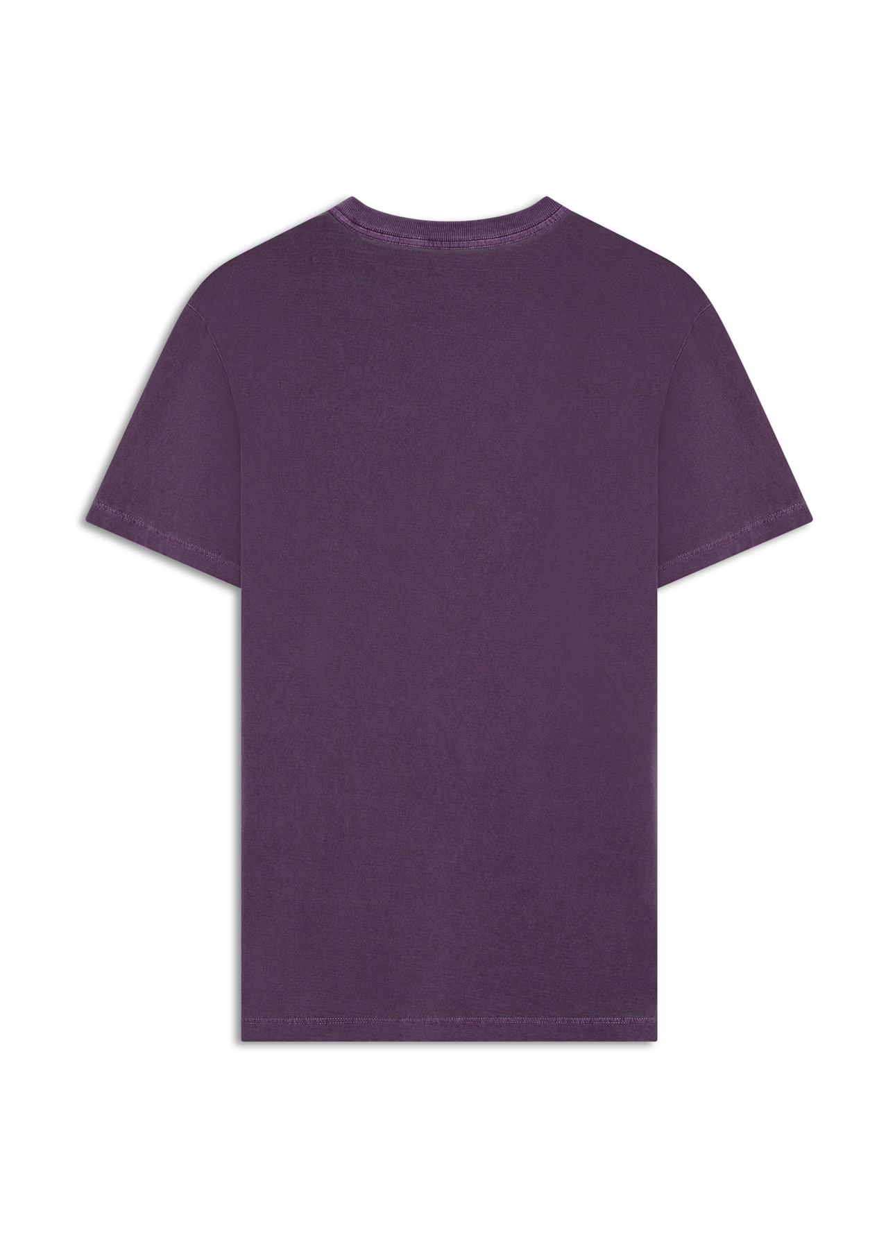 T-Shirt Washed Quality Old Purple