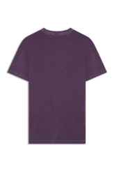T-Shirt Washed Quality Old Purple