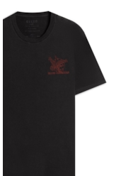 T-Shirt Washed Road Tour Preto