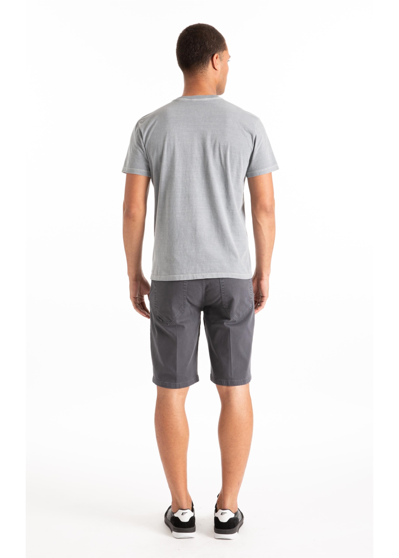 T-Shirt Washed Roadkill Cinza Claro