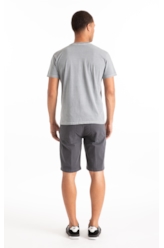 T-Shirt Washed Roadkill Cinza Claro