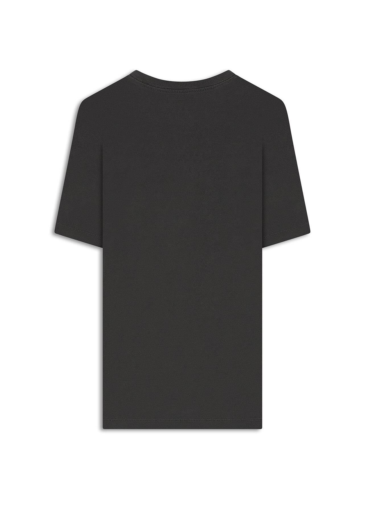 T-Shirt Washed Ruthless Love Preto