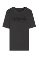 T-Shirt Washed Ruthless Love Preto