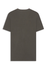 T-Shirt Washed Speedway Flames Cinza
