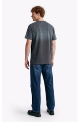 T-Shirt Washed Spray Boots Plumbo
