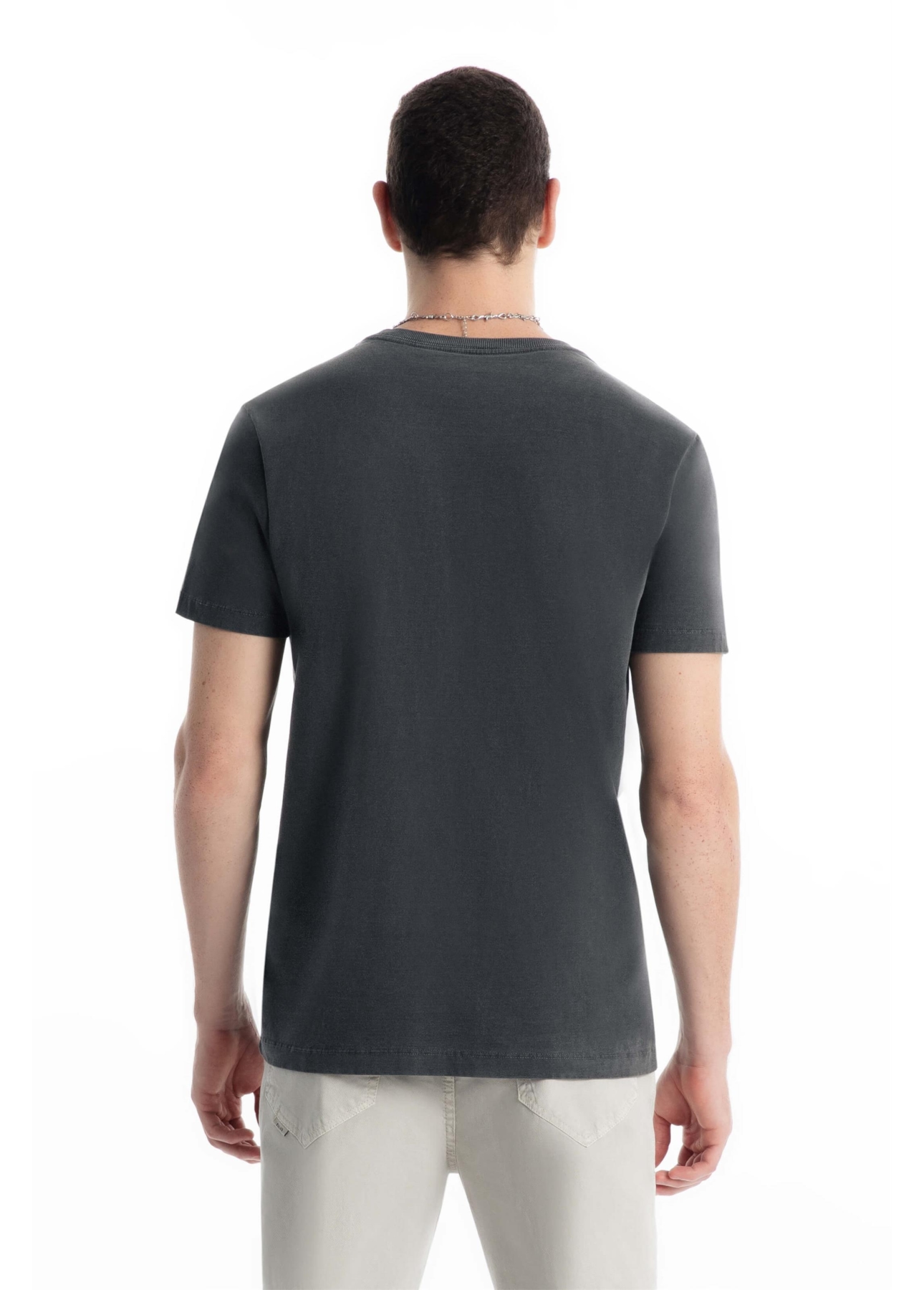 T-Shirt Washed Texas Holden Preto