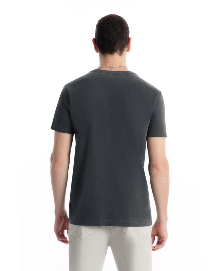T-Shirt Washed Texas Holden Preto
