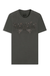 T-Shirt Washed Texas Holden Preto