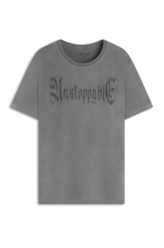 T-Shirt Washed Unstoppable Classic Preto