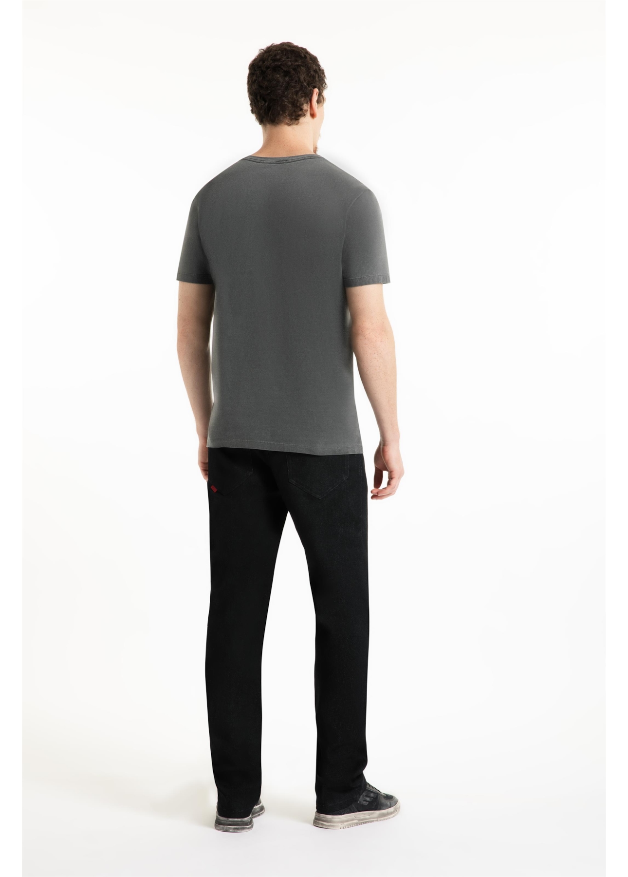 T-Shirt Washed Unstoppable Classic Preto