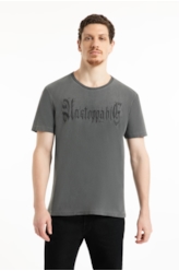 T-Shirt Washed Unstoppable Classic Preto