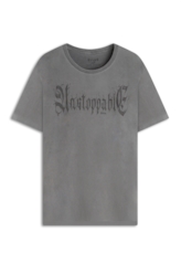 T-Shirt Washed Unstoppable Classic Preto