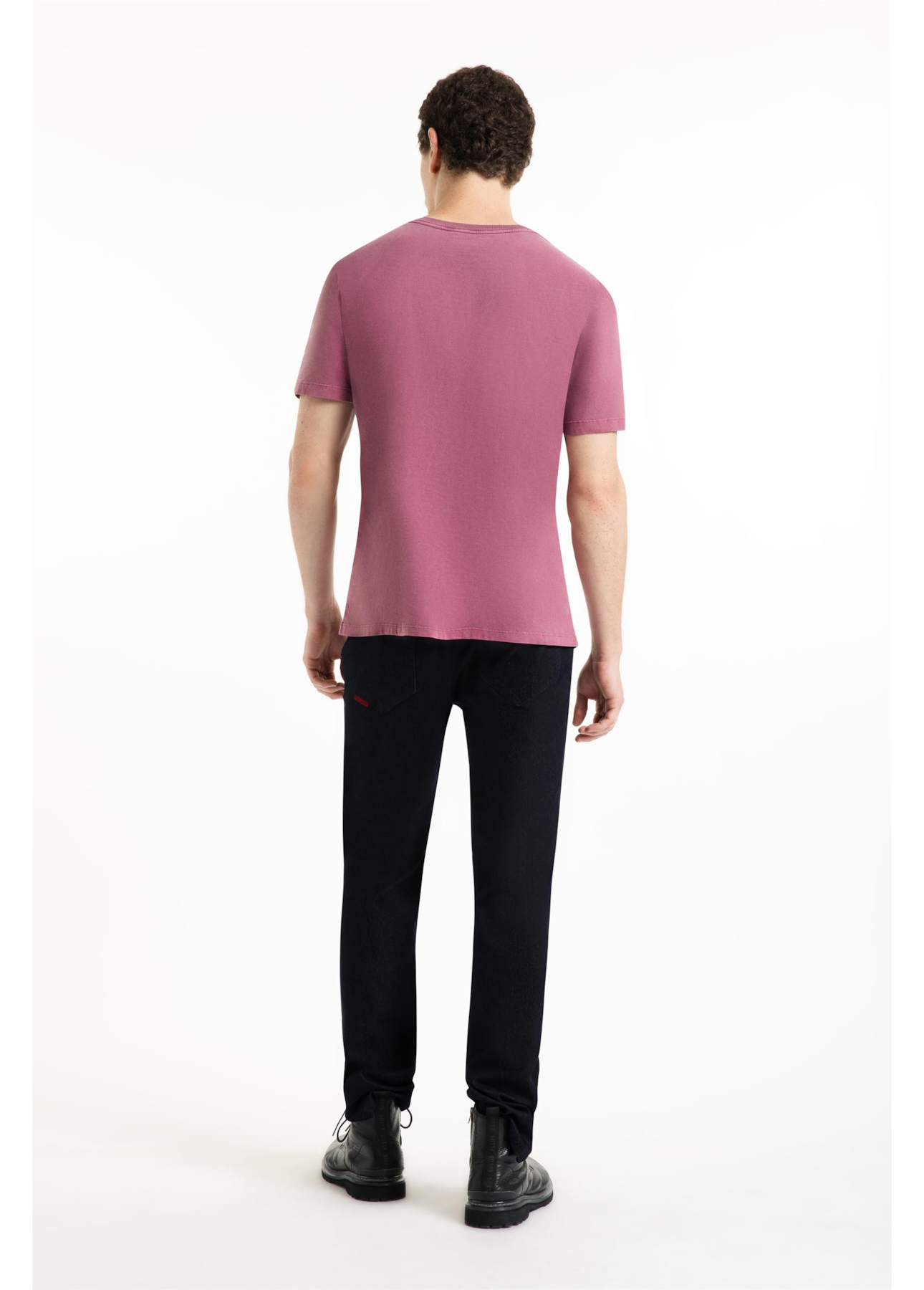 T-Shirt Washed Unstoppable Classic Vinho
