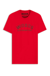 T-Shirt Woods 2nd Floor Vermelho