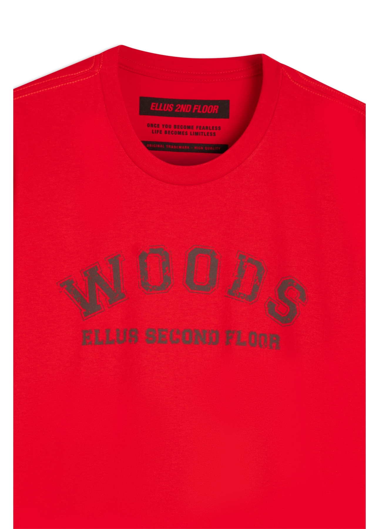 T-Shirt Woods 2nd Floor Vermelho