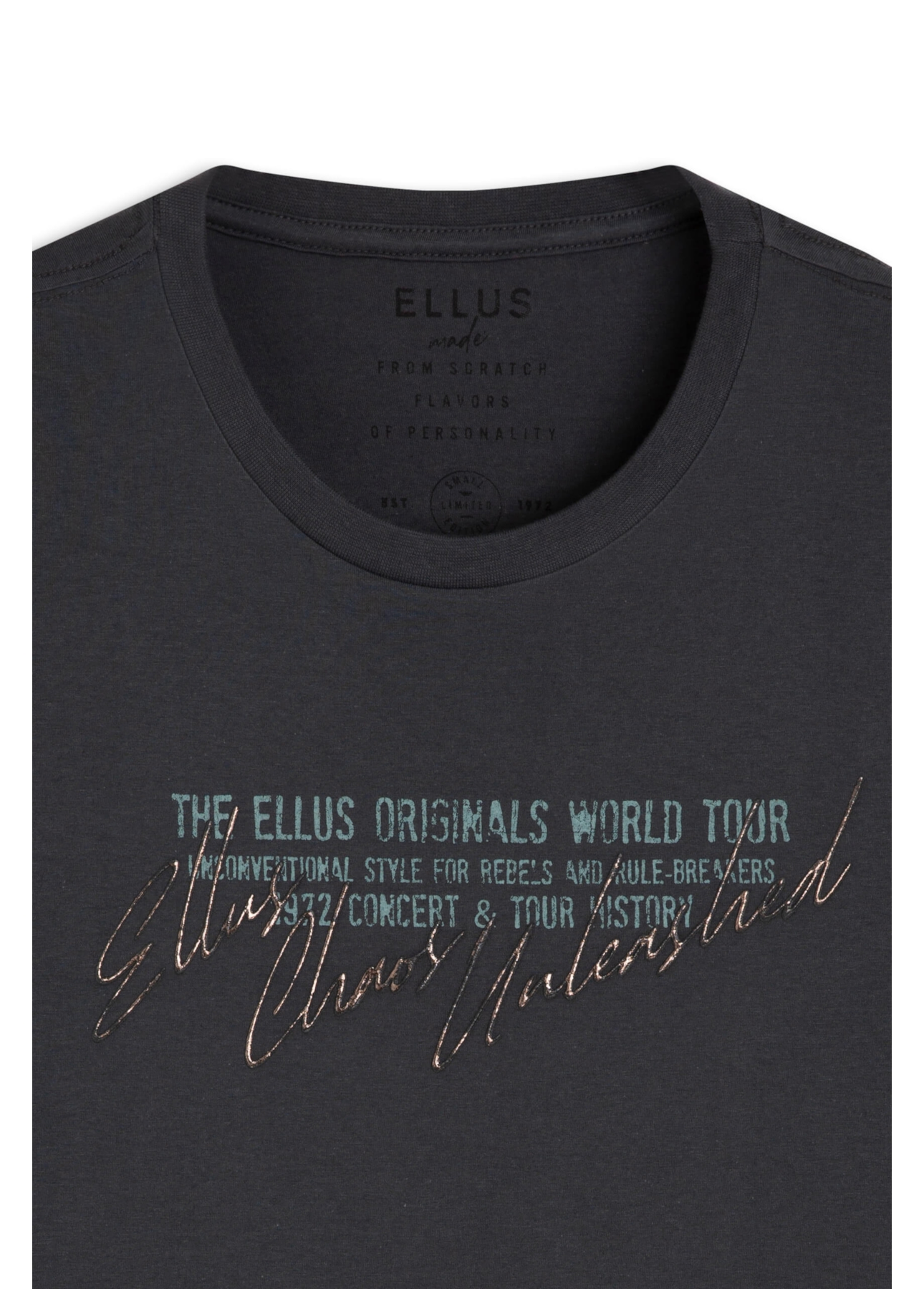 T-Shirt World Tour Classic Grafite