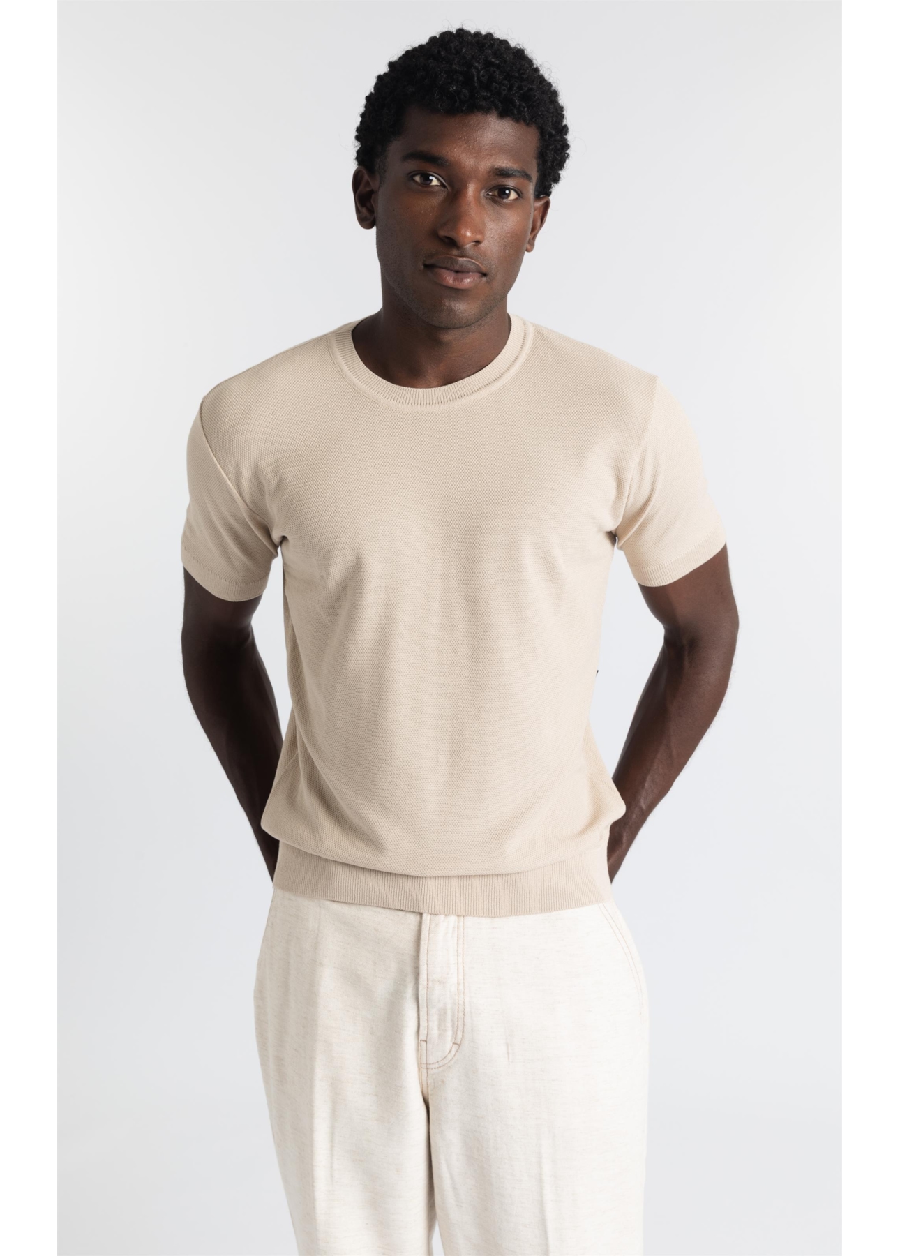 T-shirt York Blend  Natural