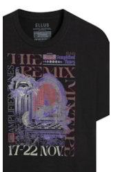 T-Shirts Mixtape Classic Preto