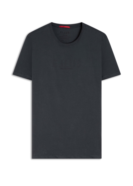 T-Shirts Pima Ellus Outline Grafite