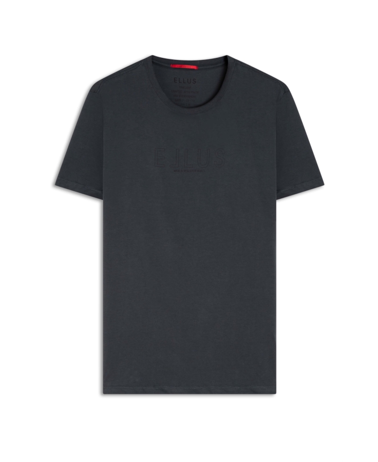 T-Shirts Pima Ellus Outline Grafite