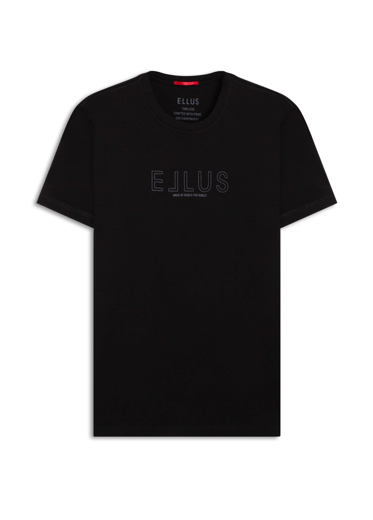 T-Shirts Pima Ellus Outline Preto