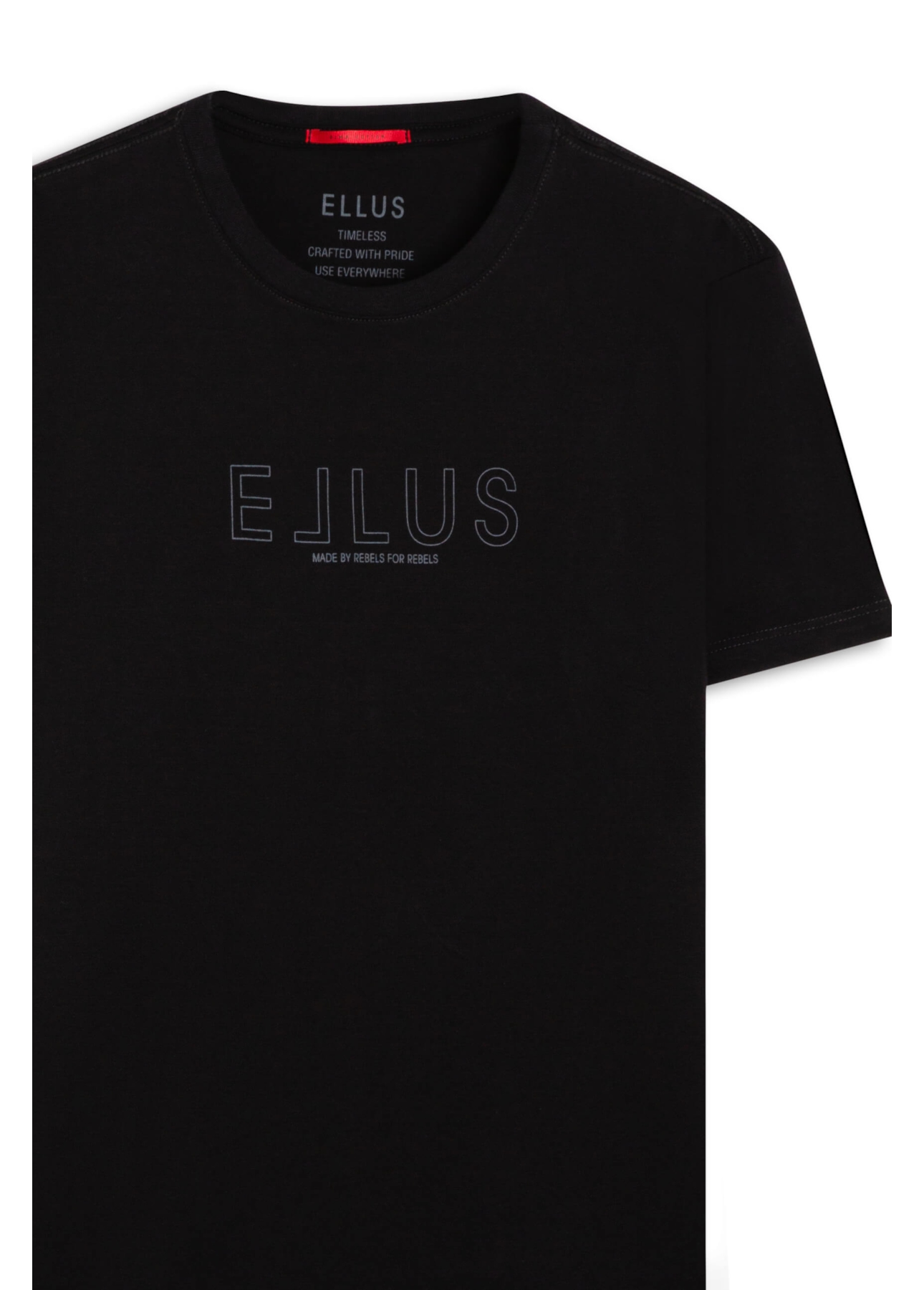 T-Shirts Pima Ellus Outline Preto