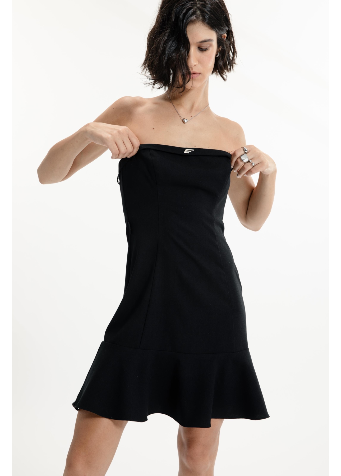 Tailoring Buckle Mini Preto