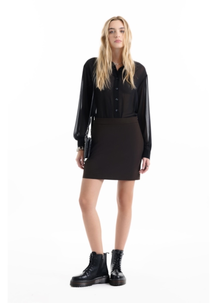Tailoring Slit Back Marrom